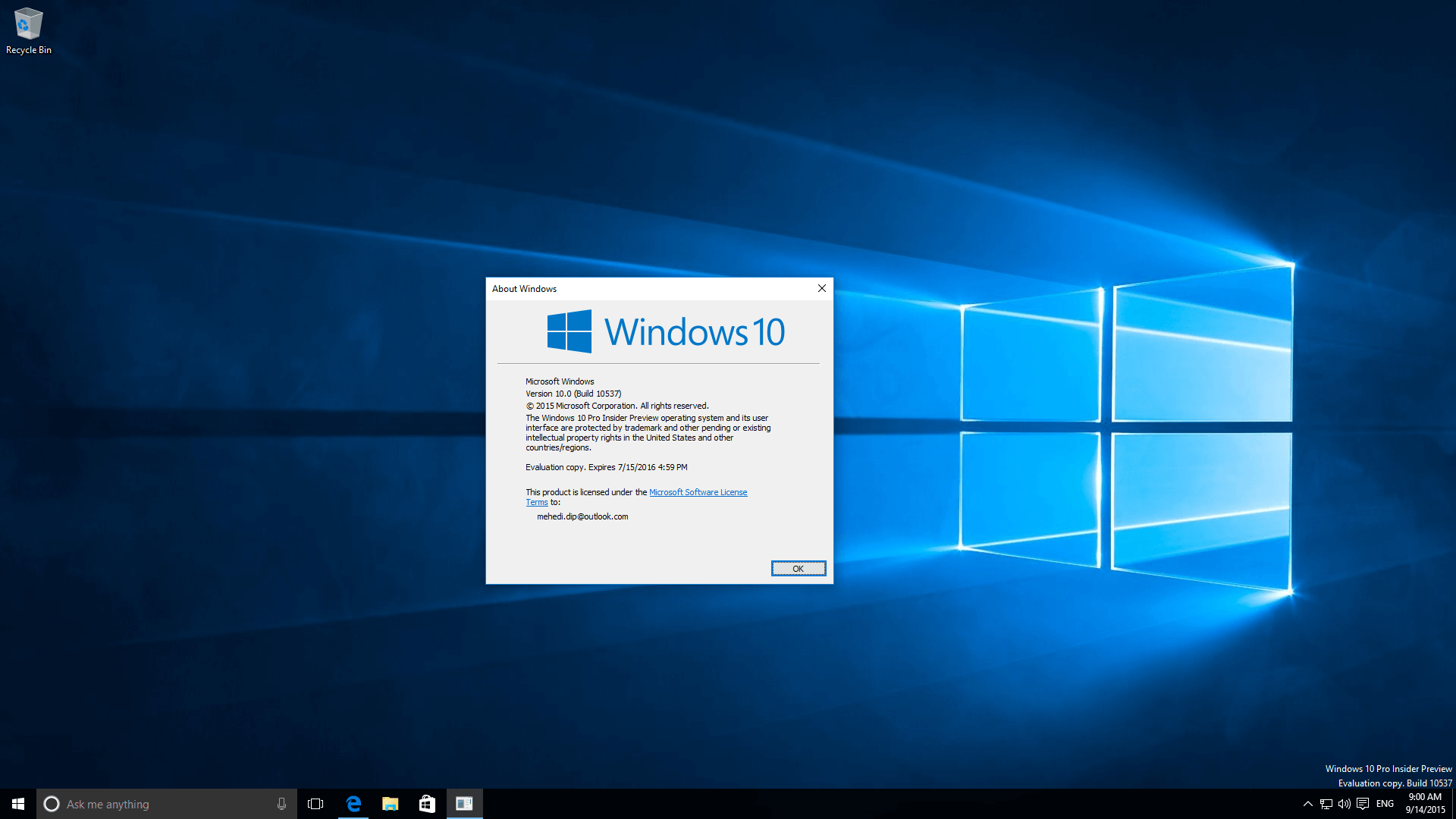 Windows 10 Professional